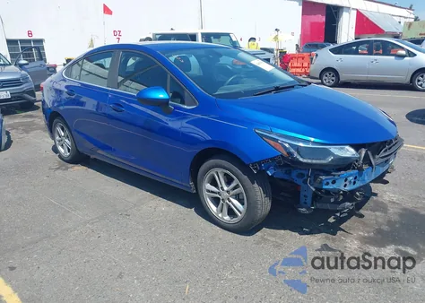 2017 Chevrolet Cruze Lt Auto из США, поврежденный, VIN 1G1BE5SM1H7251869